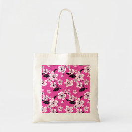 BOLSO DE TELA FLOR DE CEREZO - SAKURA (ROSA)