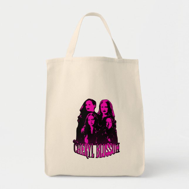 Bolso De Tela flor de cheryl - Riverdale (Frente)