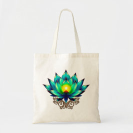 Bolso De Tela Flor de elegancia, Mystic Lotus.