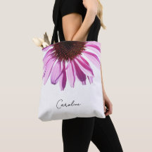 Flor de equinácea lavanda morada personalizada