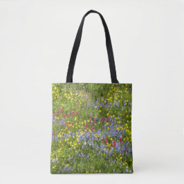 Bolso De Tela Flor de flores silvestres coloridas