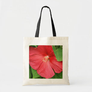 Bolso De Tela Flor de Hibiscus brillante flor magenta