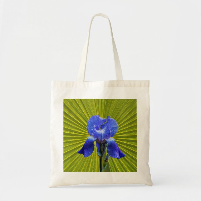 Bolso De Tela Flor de iris (Frente)
