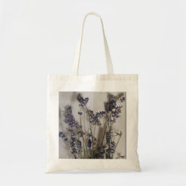 Bolso De Tela Flor de jardín con lavanda