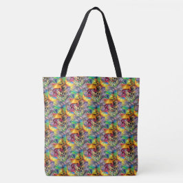 Bolso De Tela Flor de la vida
