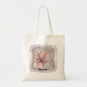 Bolso De Tela Flor de lirio emergente
