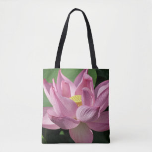 Bolso De Tela Flor de Loto Rosa IV