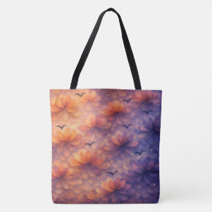 Bolso De Tela Flor de Luz a la Deriva