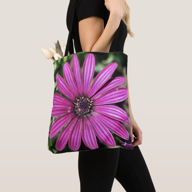 Bolso De Tela Flor de margarita única africana (Detalle)
