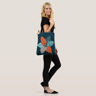 Bolso De Tela Flor de mosaico