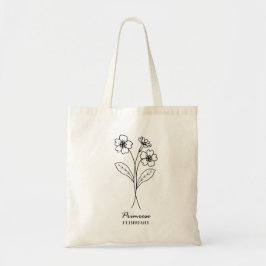 Bolso De Tela Flor de nacimiento de febrero | Prímula