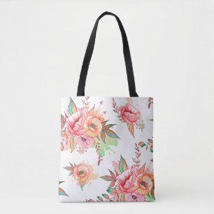 Bolso De Tela flor de primavera