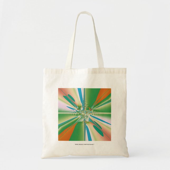 Bolso De Tela Flor de primavera (Frente)