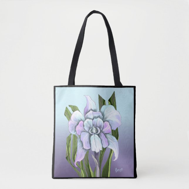 Bolso De Tela Flor de Smeraldo Tote Bag (Anverso)