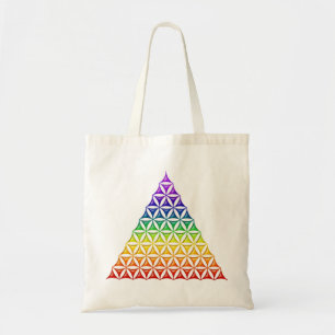 Bolso De Tela Flor de vida / Blume des Lebens - piramide chakra