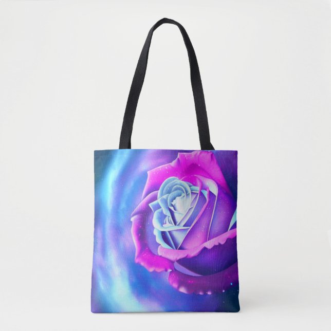 Bolso De Tela Flor de vida Tote Bag (Anverso)