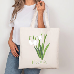 Bolso De Tela Flor del mes de mayo lirio de los valles