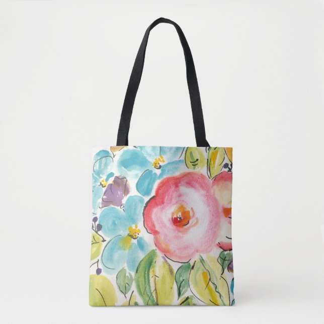 Bolso De Tela Flor deslumbrante II (Anverso)