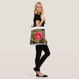 Bolso De Tela Flor difusa
