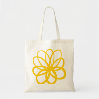 Bolso De Tela Flor espontánea - Ámbar