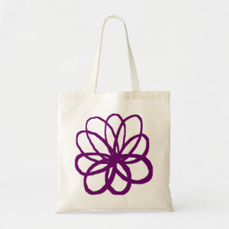 Bolso De Tela Flor espontánea - Pluma