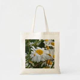 Bolso De Tela Flor Feliz - Margarita sonriente feliz