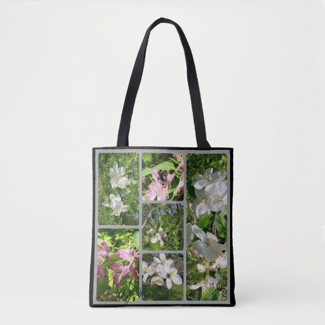 Bolso De Tela flor galore (Anverso)