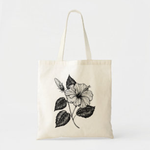 Bolso De Tela Flor II de Hibiscus