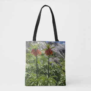 Bolso De Tela Flor Imperial Corona en las Montañas de Kurdistán 
