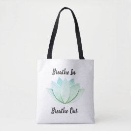 Bolso De Tela Flor Lotus