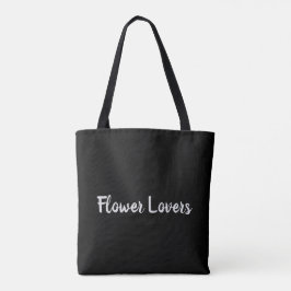 Bolso De Tela Flor morada