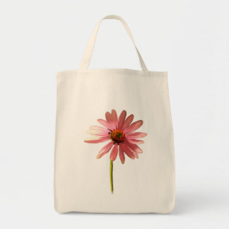 Bolso De Tela Flor morada de cono Echinacea purpurea