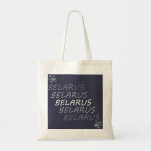Bolso De Tela Flor Nacional de Belarus