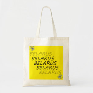 Bolso De Tela Flor Nacional de Bielorrusia Centaurea