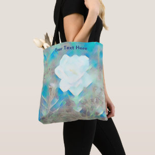 Bolso De Tela Flor Pastel