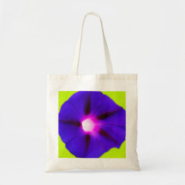 Bolso De Tela Flor Purpura
