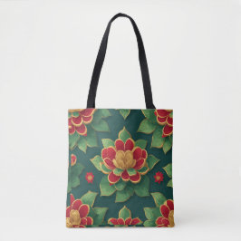 Bolso De Tela Flor Reggae Lotus