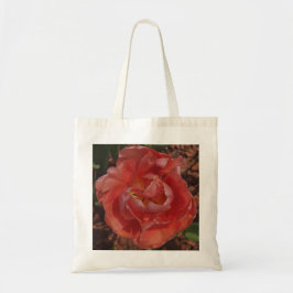 Bolso De Tela flor roja