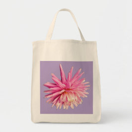 Bolso De Tela Flor rosa