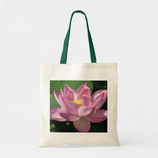 Bolso De Tela Flor rosa Lotus IV