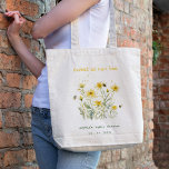 Bolso De Tela Flor silvestre amarilla dulce como Baby Shower neu<br><div class="desc">Si necesita cualquier otro producto o personalización que coincida,  por favor envíe un mensaje a través de Zazzle.</div>
