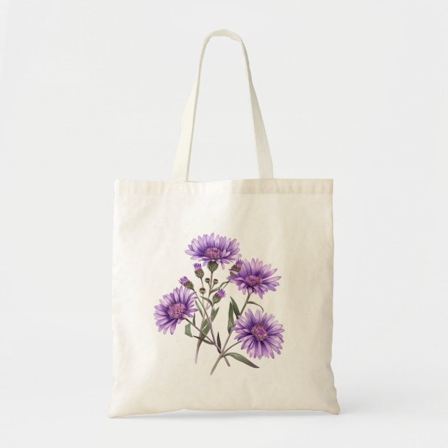 Bolso De Tela Flor silvestre estadounidense Nueva Inglaterra Ast (Frente)