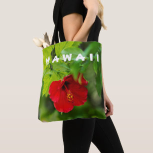 Bolso De Tela Flor tropical de Hibiscus Hawai