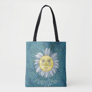 Bolso De Tela Flor y sol - Naturaleza