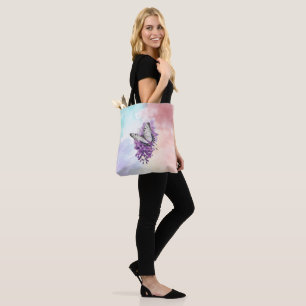 Bolso De Tela flora