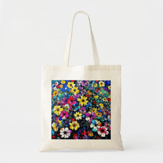 Bolso De Tela Flora 3