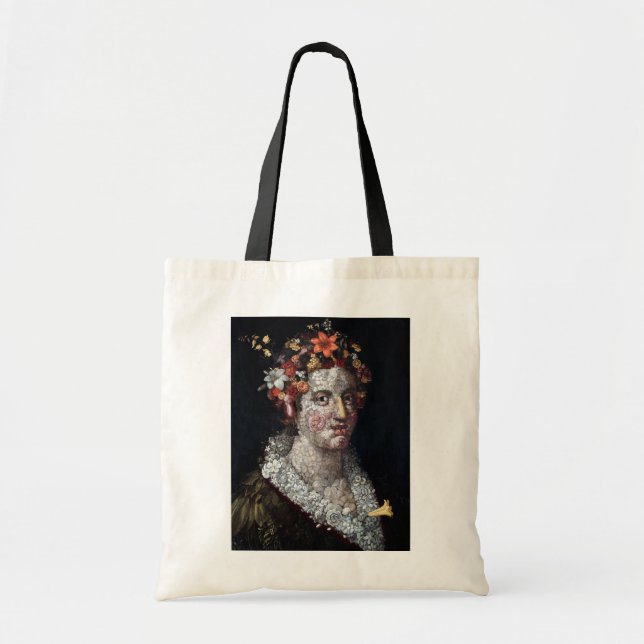 Bolso De Tela Flora, Arcimboldo (Frente)