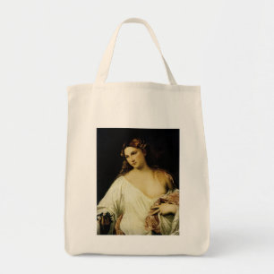Bolso De Tela Flora, por Titian