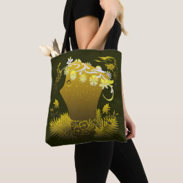 Bolso De Tela Flora the Goddess of Flowers