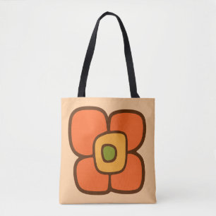 Bolso De Tela Floración Retro de Primavera